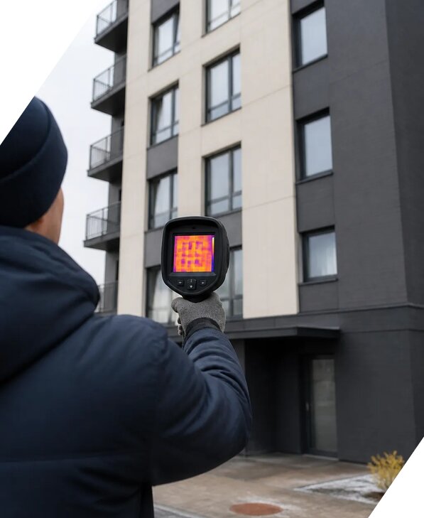 Тепловизионное обследование зданий в Луховицах от 5173 р. | ЭкспертизаРоссия