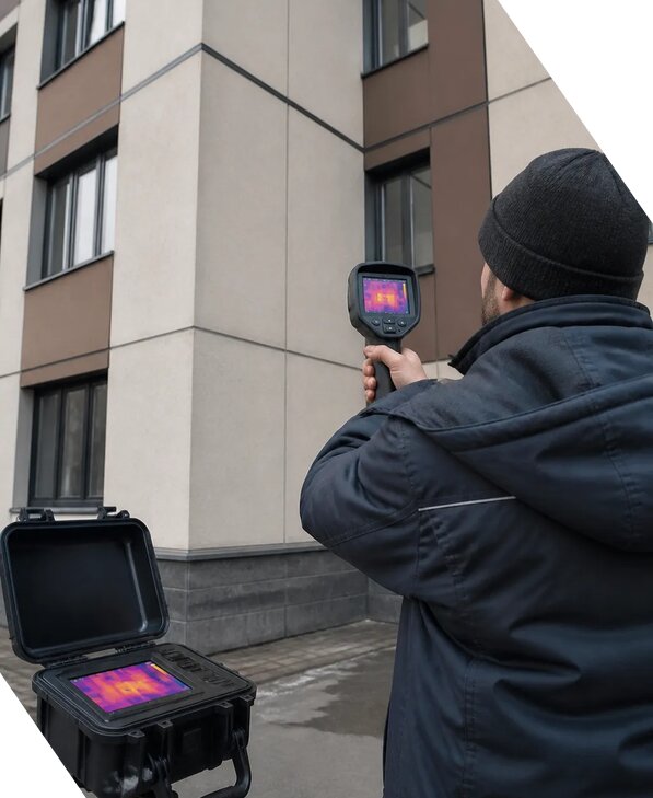 Тепловизионное обследование зданий и сооружений в Луховицах